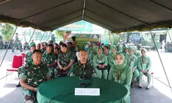 Semarak Jelang Idul Fitri, Kodim Boyolali Gelar Bazar Murah dan Penyerahan Zakat Fitrah Prajurit
