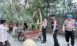 Polres Langkat Laksanakan Patroli Pasca Sholat Subuh, Antisipasi Asmara Subuh dan Petasan Remaja