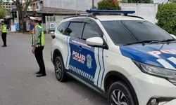 Satlantas Polres Langkat Patroli Jalinsum, Pastikan Arus Lalu Lintas Aman dan Lancar