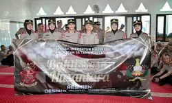 Siswa Sekolah Inspektur Asal Polres Tanjung Balai Berikan Bantuan Kepada Pondok pesantren Al-Istiqomah.