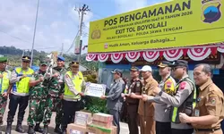 Pastikan Mudik Aman dan Lancar, Kasdim Boyolali Bersama Forkopimda Cek Kesiapan Pos Pam Lebaran