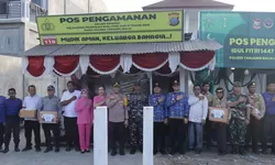 Kapolres Tanjung Balai Cek Kesiapan Pos Pengamanan Lebaran 2026 Pastikan Mudik Aman.