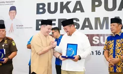 Pererat Silaturahmi dengan Pemuda, Bupati Batu Bara Hadiri Buka Puasa Bersama DPD KNPI Sumu