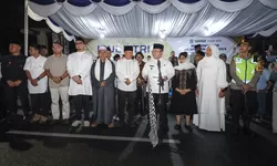 Wako Pematangsiantar Melepas Pawai Takbir Keliling Menyambut Idul Fitri 1447 H/2026 M. 