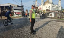 Cegah Balap Liar dan Kejahatan Jalanan, Sat Lantas Polres Tanjung Balai Patroli Sore