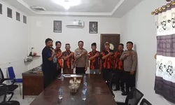 Kapolsek Datuk Bandar Terima Kunjungan Pengurus Baru Pemuda Pancasila