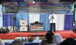 Halal Bihalal Idul Fitri Perayaan HUT ke-48 Perumda Tirta Uli Serta Pelepasan Purnabakti.
