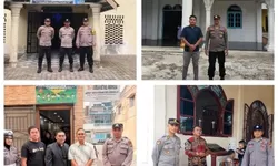 Polres Tanjung Balai Perketat Pengamanan Ibadah Memperingati Wafat Yesus Kristus, Pastikan Jemaat Beribadah dengan Nyaman