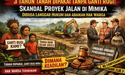 3 Tahun Tanpa Ganti Rugi, Tanah Warga Digunakan: Dugaan Pelanggaran Proyek Jalan di Mimika Menguat