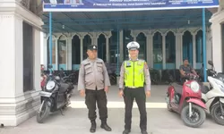 Polres Tanjung Balai Amankan Ibadah Sholat Jumat