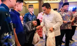 Halal Bihalal Yayasan Gerakan Sumut Bergiat dan IKA MSP Serta FISIP USU.