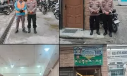 Polres Tanjung Balai Terjunkan Personel Amankan Ibadah Paskah di Seluruh Gereja.