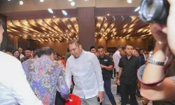 Bupati Batu Bara Hadiri Halalbihalal Yayasan Gerakan Sumut Bergiat dan IKA MSP FISIP USU   