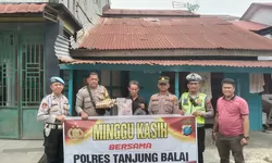 Polres Tanjung Balai Gelar ‘Minggu Kasih Rayakan Paskah dengan Berbagi.’