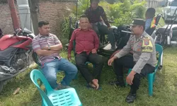Bhabinkamtibmas Kapias Pulau Buaya Ajak Warga Manfaatkan Lahan Pekarangan