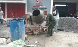 Babinsa Balepanjang Aktif Dampingi Pembangunan KDKMP Diwilayah