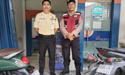 Sat Samapta Polres Tanjung Balai Jaga Ketat Objek Vital Perbankan