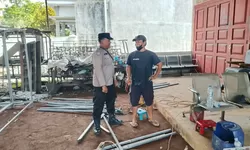 Bhabinkamtibmas Pulau Simardan Ajak Warga Perkuat Silaturahmi