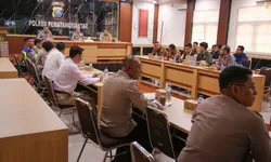 Rapat Peringatan Hari Jadi ke-155 Kota Pematangsiantar, di Aula Polres Siantar Jln.Sudirman.