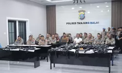 Cegah Pelanggaran, Polres Tanjung Balai Jalani Pemeriksaan Senjata Api oleh Div Propam Polri