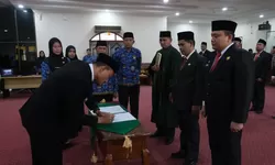Wali Kota Tanjungbalai Lantik 11 Pejabat Eselon II