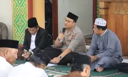 Polres Langkat Gelar Safari Shalat Jumat, Pererat Silaturahmi dan Jaga Kamtibmas Tetap Kondusif