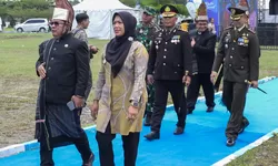 Wawako Pematangsiantar menghadiri Hari Jadi ke-193 Kab.Simalungun di Kantor Bupati Simalungun.