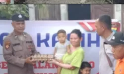 Polres Tanjung Balai Berbagi Kepada Masyarakat melalui Minggu Kasih