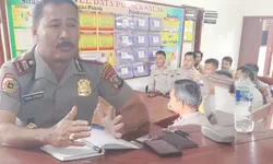 Iptu Tumpal Sitorus, S.H Pimpin Anev Personil Polsek Salak