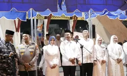 Wali Kota di Dampingi Ketua TP-PKK Tanjungbalai Resmi Buka MTQ ke-58 Tingkat Kota