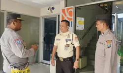 Jaga Keamanan Objek Vital, Sat Binmas Polres Tanjung Balai Sambangi Satpam Bank BNI.