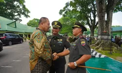Bupati Batu Bara Hadiri Penutupan Dikmaba Infanteri TNI AD Gelombang I TA 2026   