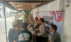 Polres Tanjung Balai Gelar 'Jumat Curhat' di Warkop, Bahas Kamtibmas