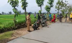 Perangkat Desa Terjun Lokasi
