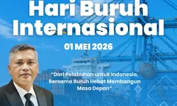 Pelindo Regional 1 Peringati Hari Buruh Internasional 2026, Tegaskan Peran Strategis Pekerja Pelabuhan.