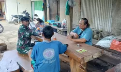 Hangatnya Silaturahmi Babinsa di Paranggupito, Perkuat Sinergi untuk Kemajuan Desa