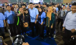 Wawako Pematangsiantar Hadiri May Day 2026 di Gedung Serbaguna Pemprov Sumut.