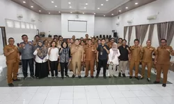 Wako Pematangsiantar mengikuti Exit Meeting bersama BPK-RI Perwakilan Provsu di Pematangsiantar.