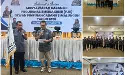 Aklamasi Muscab II PJS Simalungun 2026, Tumbur Panjaitan Terpilih Kembali