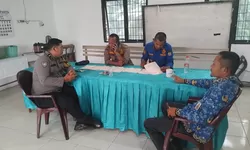 Jaga Kondusifitas Wilayah Bhabinkamtibmas Sijambi Rangkul Sat pol PP dan Damkar.