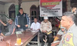 Polres Tanjung Balai Ajak Warga Masyarakat Jaga Kantibmas Melalui Jum'at Curhat.