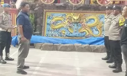 Polres Tanjung Balai Amankan Klenteng Dewi Samudra HUT Dewi Thian Siong Sing Bu.