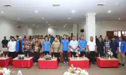 Musda XIV KNPI Kota Pematangsiantar, di Convention Hall Siantar Hotel.