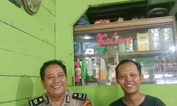 Titip Pesan Jaga Kamtibmas Aiptu Golfret Siregar Samvangi Warga Matahalasan.