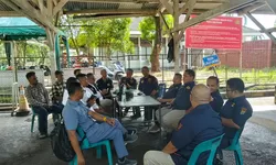 APSI Sumut Serahkan KTA APSI pada Satpam PT Inalum 