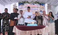 Hadiri Milad Ke-XXI SMPN 10, Plh Wali Kota Tanjungbalai Dorong Kreativitas Seni dan Karakter Siswa