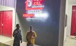 Jaga Keamanan Hingga Dini Hari, Serda Ali Maksum Sambangi Obyek Vital