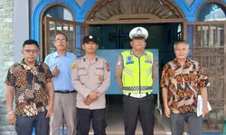 Polres Tanjung Balai Amankan Gereja Dalam Rangka Kenaikan Yesus Kristus Pastikan ibadah Kondusif 