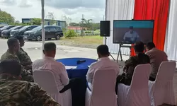 Dandim Wonogiri Beserta Jajaran Forkopimda Ikuti Persemian Operasional 1.061 KDKMP Oleh Presiden RI
