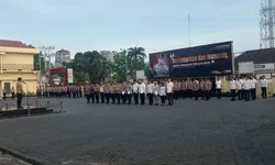 Wakapolres Tanjung Balai Pimpin Apel Jam Pimpinan 